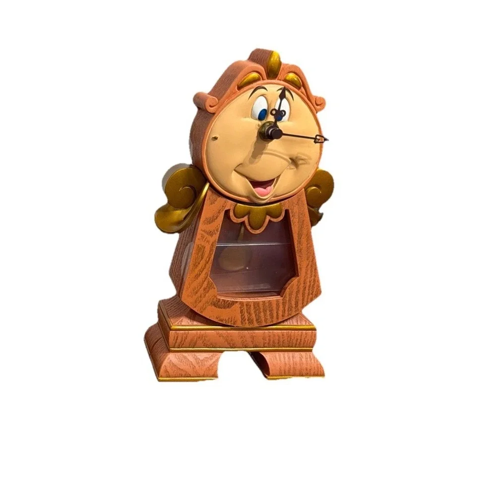 NEW Disney Parks Beauty and the Beast Cogsworth Clock 10